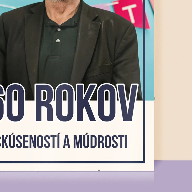 Fotografia A Podpis: 60 Rokov Skúseností A Múdrosti - Plagát