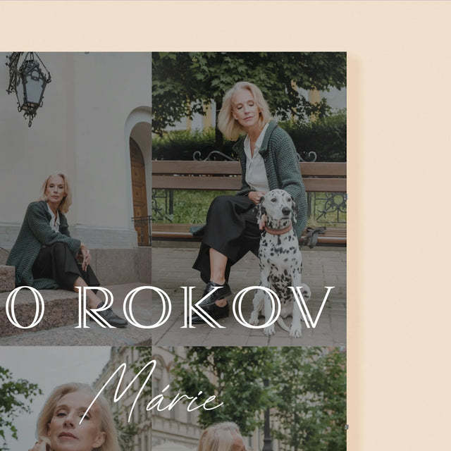 Fotokoláž: 60 Rokov Klasický - Plagát