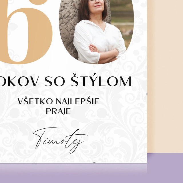 Fotografia A Podpis: 60 Rokov So Štýlom - Plagát