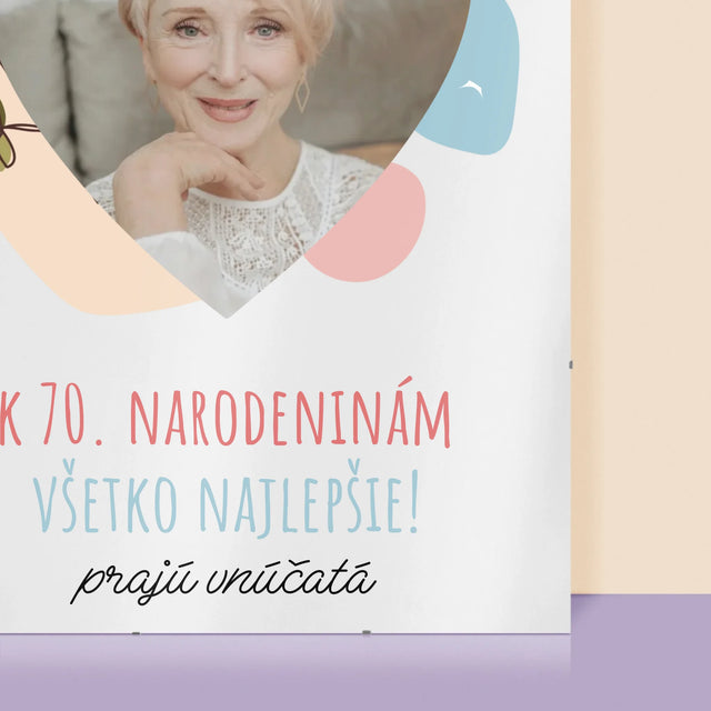 Fotografia A Podpis: Drahej Babke K Narodeninám - Plagát