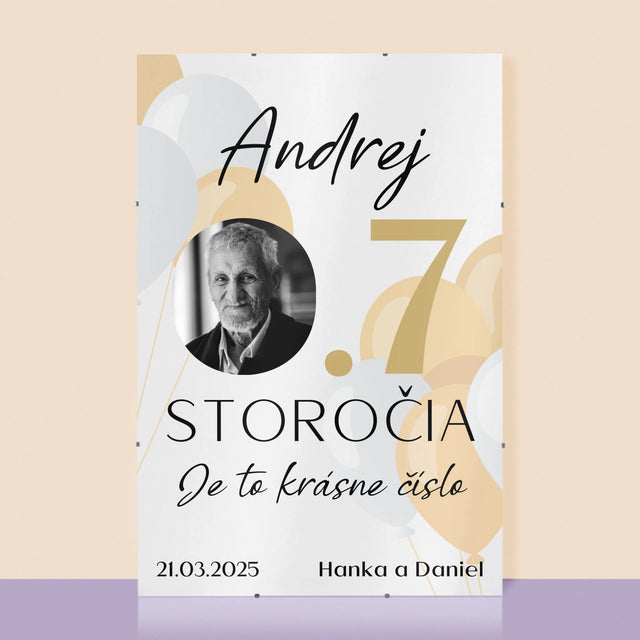 Fotografia A Podpis: 0,7 Storočia - Plagát