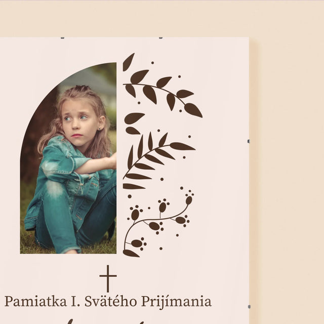 Fotografia A Podpis: Prvé Sväté Prijímanie Lístky - Plagát