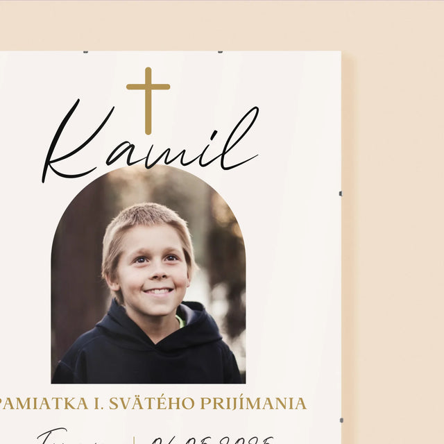 Fotografia A Podpis: Pamiatka Prijímania Klasická - Plagát