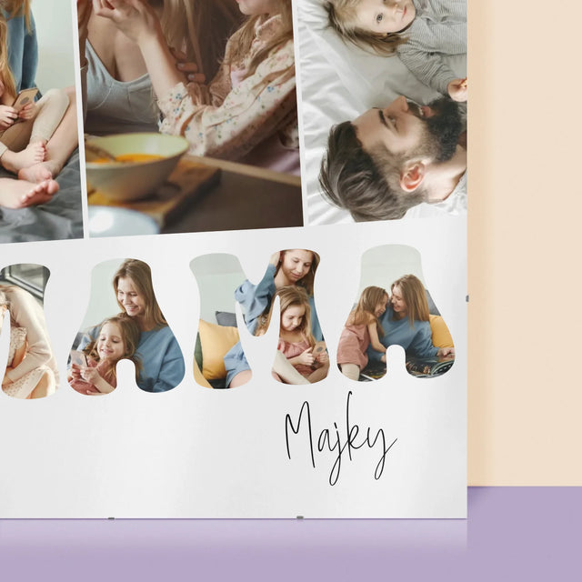 Fotokoláž: Mami, Ďakujem Ti Za Všetko - Plagát