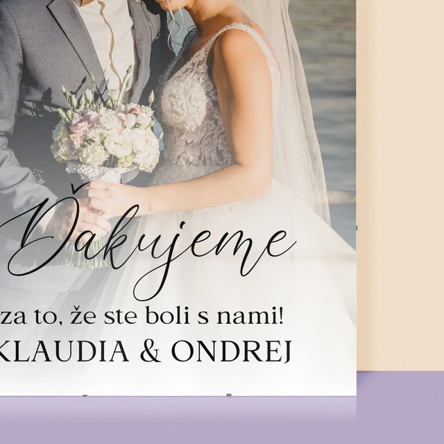 Fotografia A Podpis: Ďakujeme, Že Ste Boli S Nami - Plagát