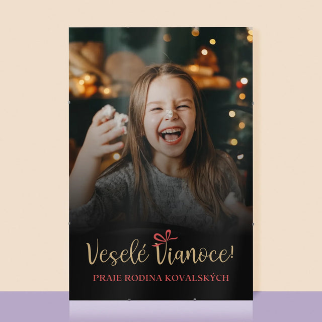 Fotografia A Podpis: Vianočne - Plagát