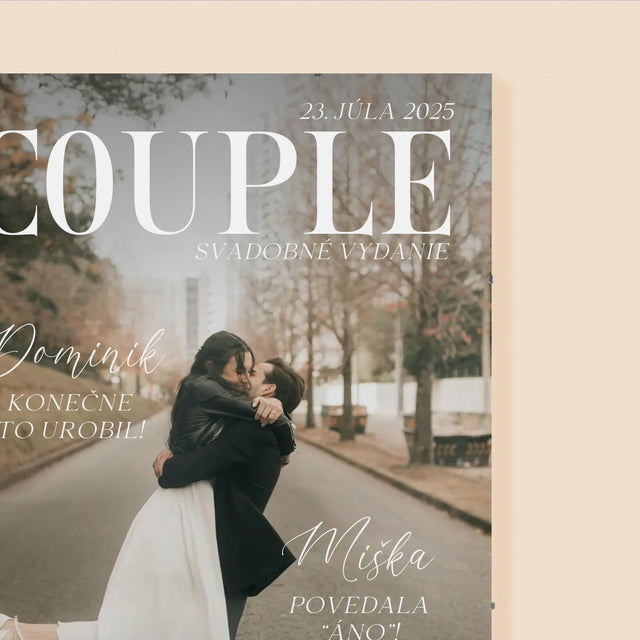 Obálka Časopisu: Couple - Plagát