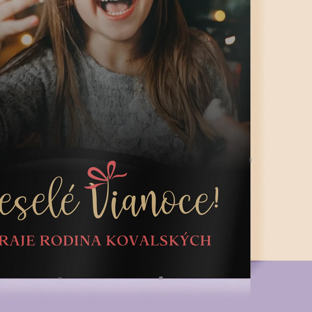 Fotografia A Podpis: Vianočne - Plagát