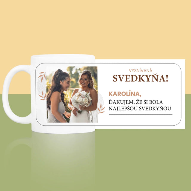 Fotografia A Podpis: Vysnívaná Svedkyňa - Hrnček