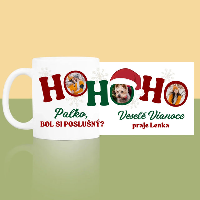Fotokolaż: Ho Ho Ho - Kubek z Nadrukiem | SK