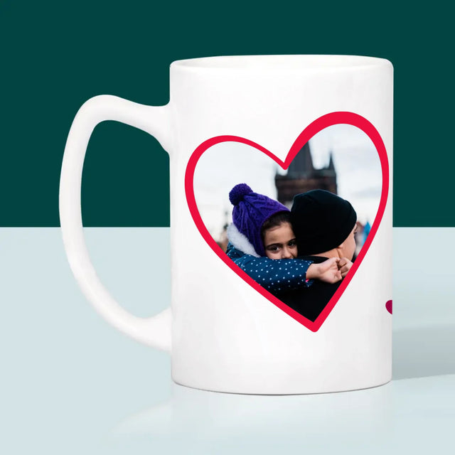 Fotografia A Podpis: Valentínka Pre Ocka - Hrnček