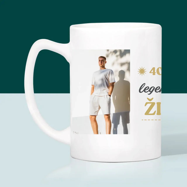 Fotokoláž: 40 Rokov Legendárneho Života - Hrnček