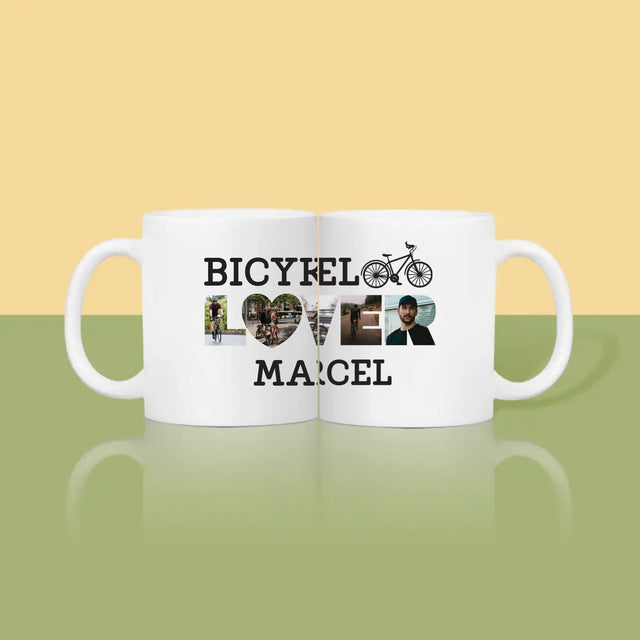 Slovo Z Fotografií: Bicykel Lover - Hrnček