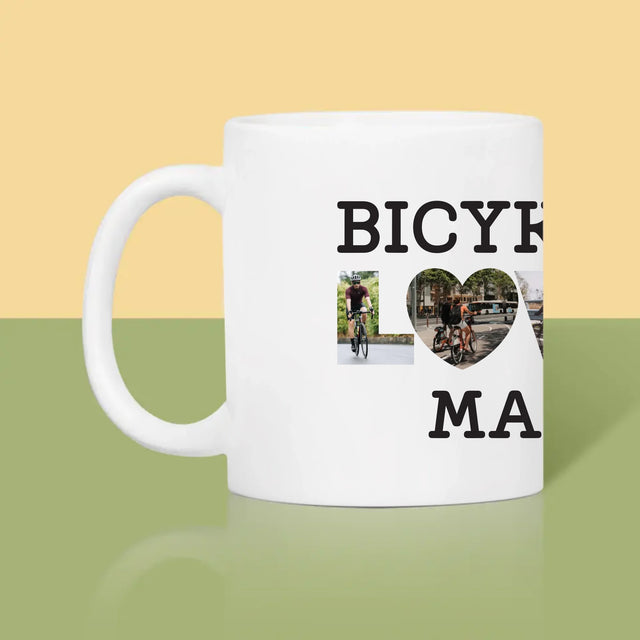Slovo Z Fotografií: Bicykel Lover - Hrnček