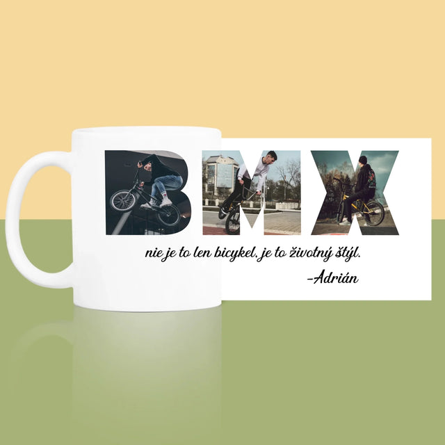 Slovo Z Fotografií: Bmx - Hrnček