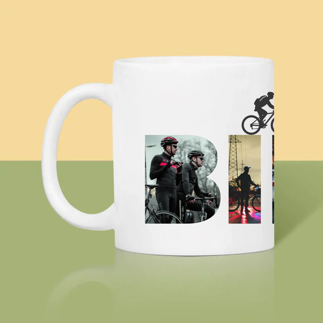 Slovo Z Fotografií: Bike - Hrnček