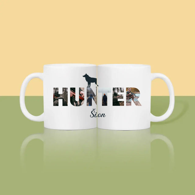 Slovo Z Fotografií: Hunter - Hrnček