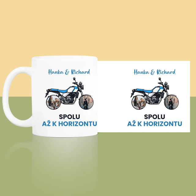 Fotokoláž: Spolu Až K Horizontu - Hrnček