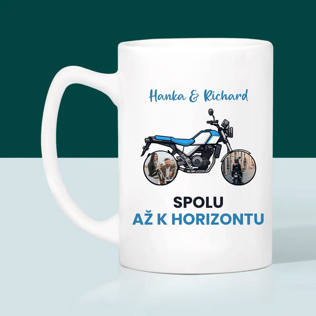 Fotokoláž: Spolu Až K Horizontu - Hrnček