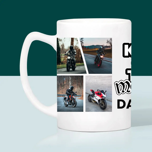 Fotokolaż: King Of The Motorcycle - Kubek z Nadrukiem | SK