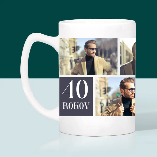 Fotokolaż: Urodziny Najlepszego - Kubek z Nadrukiem | SK