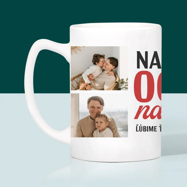Fotokolaż: Najlepszy Tata Na Całym Świecie - Kubek z Nadrukiem | SK