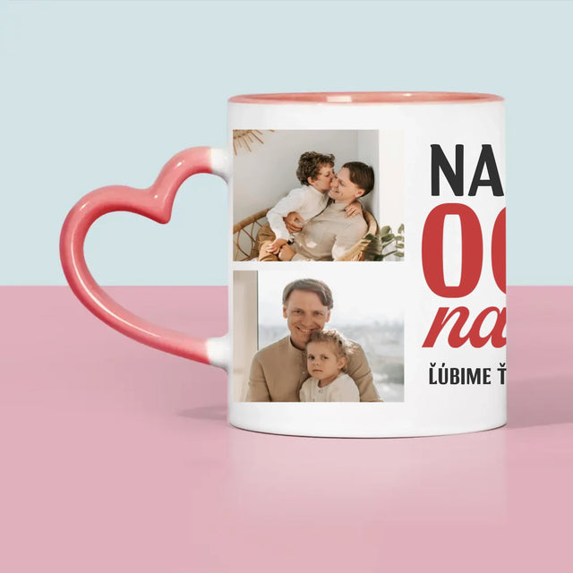 Fotokolaż: Najlepszy Tata Na Całym Świecie - Kubek z Nadrukiem | SK