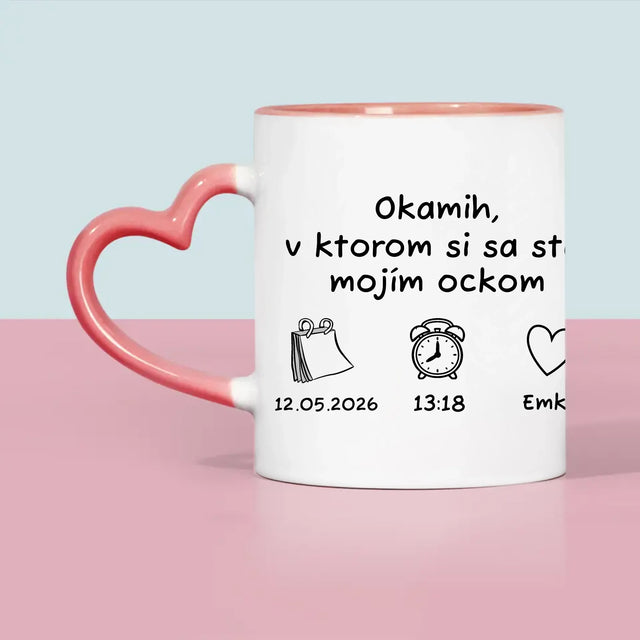 Zdjęcie i Podpis: Zostałeś Tatusiem - Kubek z Nadrukiem | SK