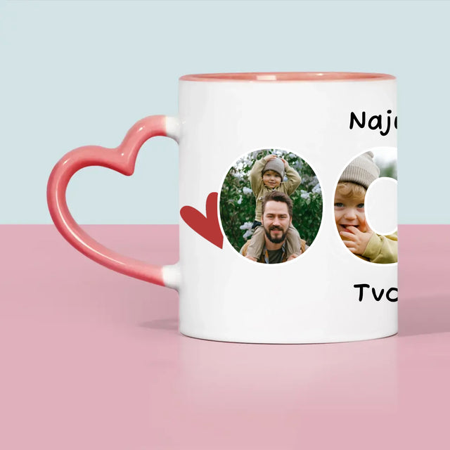 Słowo Ze Zdjęć: Najwspanialszy Tatuś - Kubek z Nadrukiem | SK