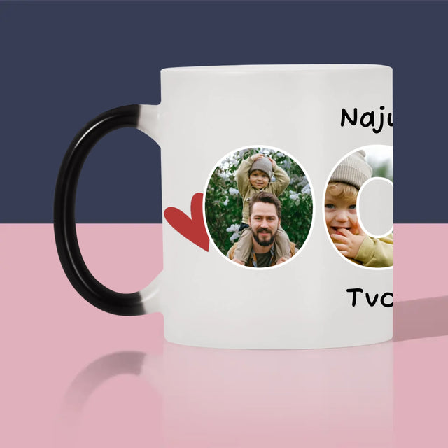Słowo Ze Zdjęć: Najwspanialszy Tatuś - Kubek z Nadrukiem | SK