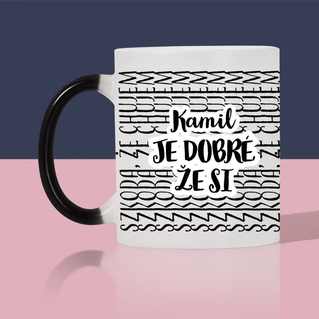 Bez Cenzury: Dobrze, Że Jesteś - Kubek z Nadrukiem | SK