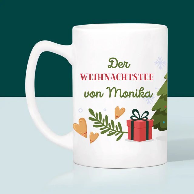 Zdjęcie I Podpis: Świąteczna Herbata - Kubek z Nadrukiem | SK