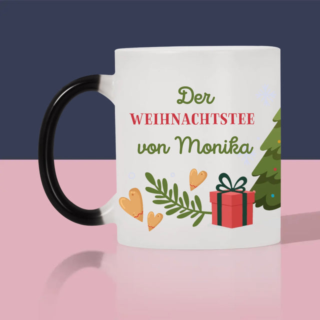 Zdjęcie I Podpis: Świąteczna Herbata - Kubek z Nadrukiem | SK
