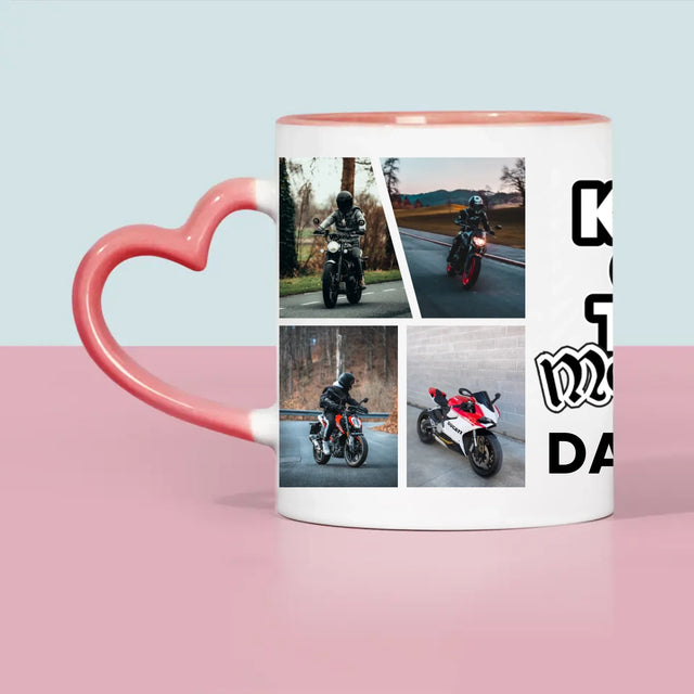 Fotokolaż: King Of The Motorcycle - Kubek z Nadrukiem | SK