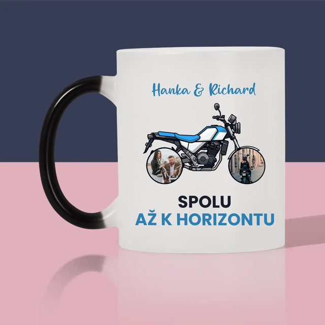 Fotokoláž: Spolu Až K Horizontu - Hrnček