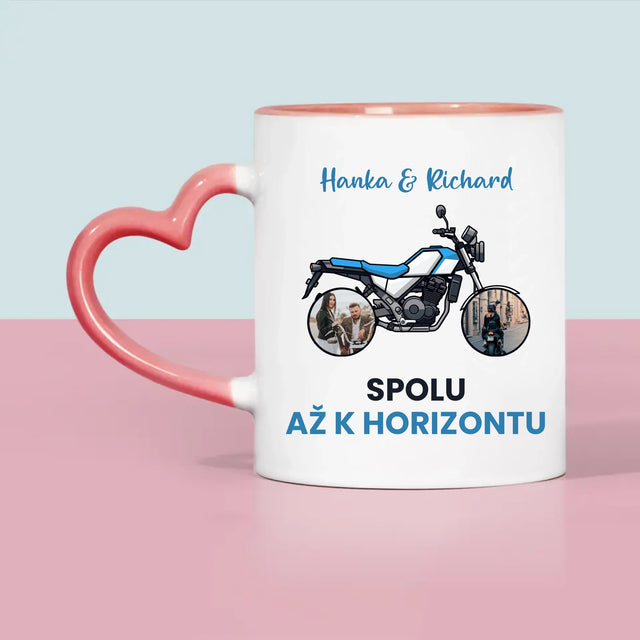 Fotokoláž: Spolu Až K Horizontu - Hrnček