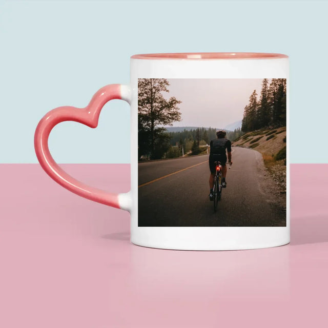 Fotografia A Podpis: Cyklista Definícia - Hrnček