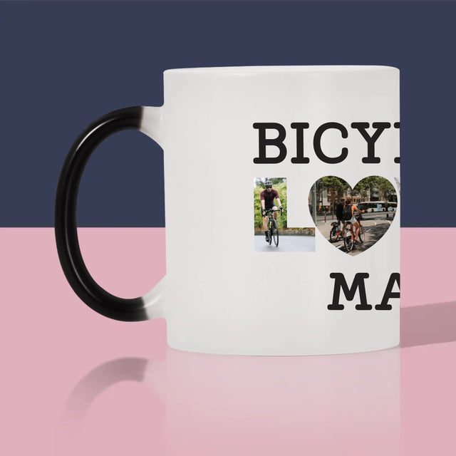 Slovo Z Fotografií: Bicykel Lover - Hrnček