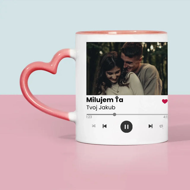 Fotografia A Podpis: Spotify S Qr Kódom - Hrnček