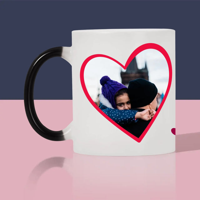 Fotografia A Podpis: Valentínka Pre Ocka - Hrnček