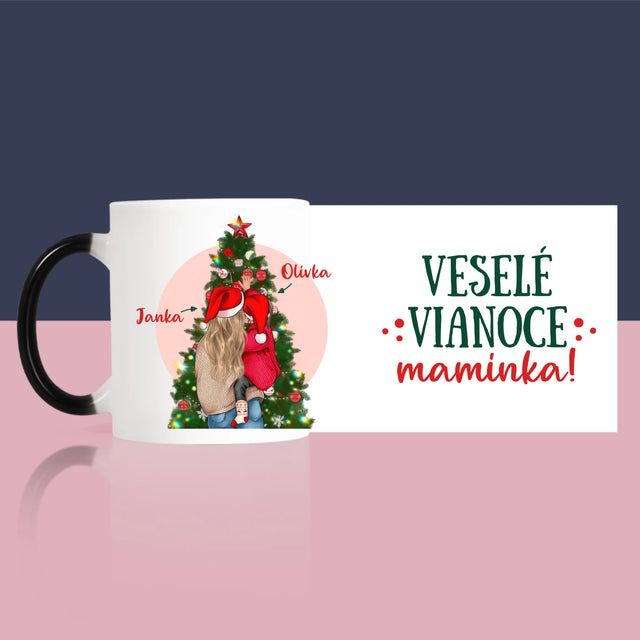 Tvorenie Postavy: Veselé Vianoce Maminka - Hrnček