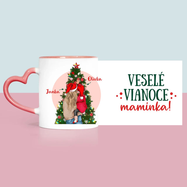 Tvorenie Postavy: Veselé Vianoce Maminka - Hrnček