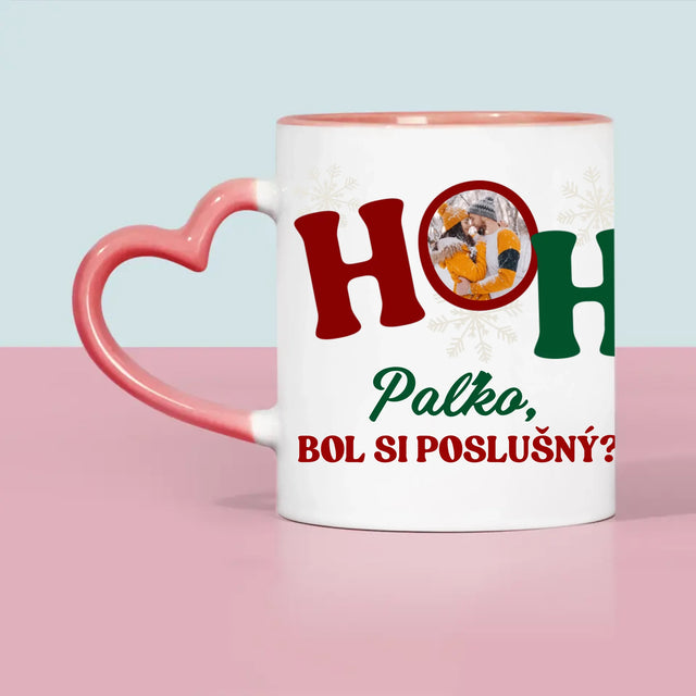 Fotokoláž: Ho Ho Ho - Hrnček