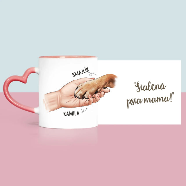 Tvorenie Postavy: Psia Mama - Hrnček
