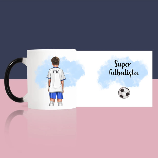 Tvorenie Postavy: Malý Futbalista - Hrnček