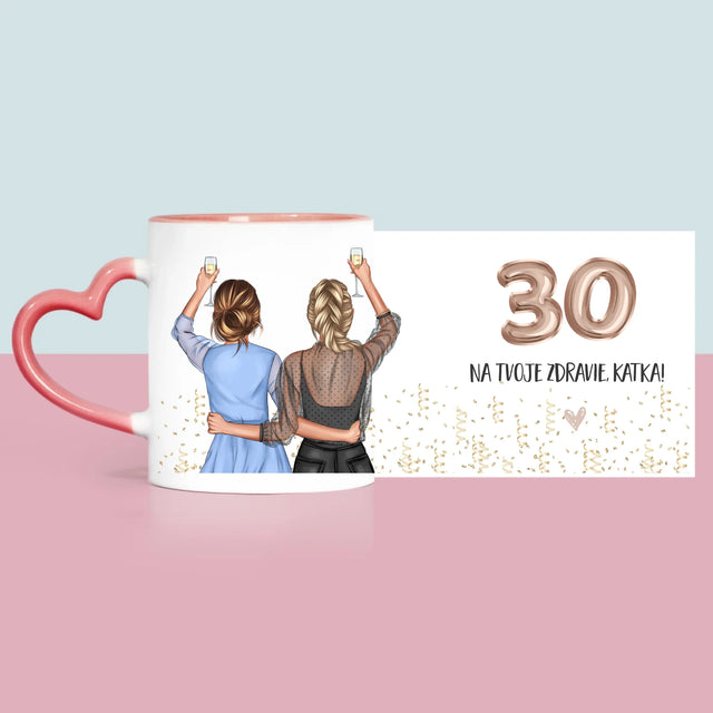 Tvorenie Postavy: Na Tvoje Zdravie 30 - Hrnček