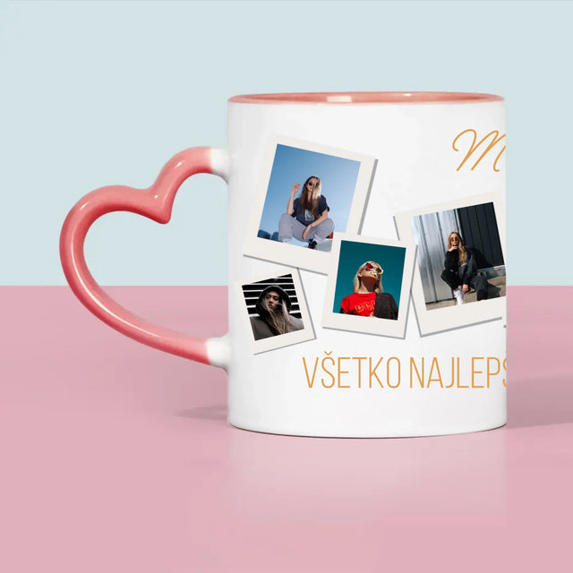 Fotokoláž: Narodeninové Priania - Hrnček
