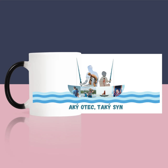 Tvar Z Fotografií: Aký Otec, Taký Syn - Hrnček