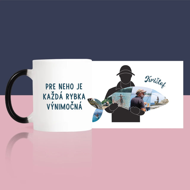 Tvar Z Fotografií: Každá Rybka - Hrnček
