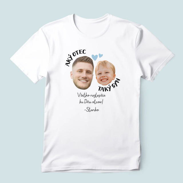 Tvoja Postava: Aký Otec, Taký Syn - Pánske Tričko